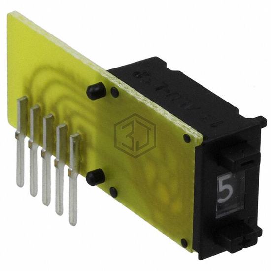 3-1437601-2 - TE Connectivity ALCOSWITCH Switches - Thumbwheel Switches