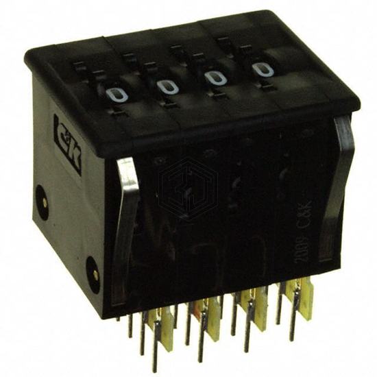 342100300 - C&K - Thumbwheel Switches