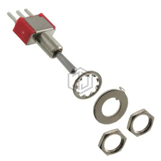 100SP3T1B1M2QEH - E-Switch - Toggle Switches