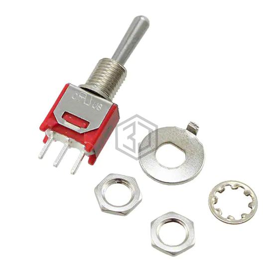 200MSP3T1B1M2QEH - E-Switch - Toggle Switches