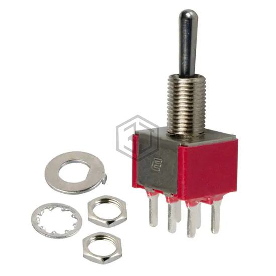 100DP1T1B1M2QEH - E-Switch - Toggle Switches