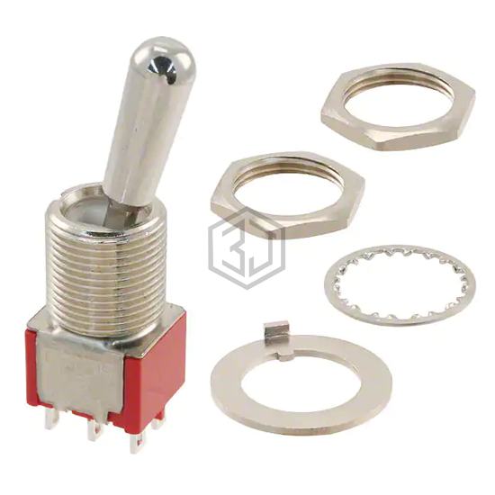100DP1T8B13M1QEH - E-Switch - Toggle Switches