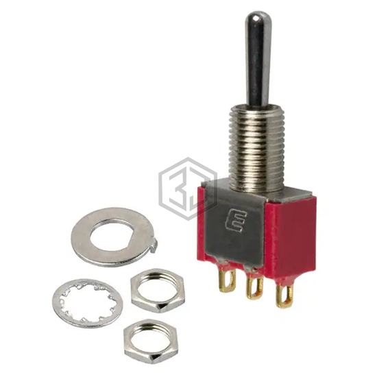 100SP3T1B1M1REH - E-Switch - Toggle Switches