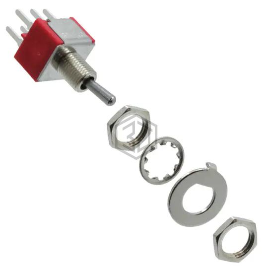 100DP3T2B3M2QEH - E-Switch - Toggle Switches