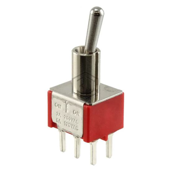 100DP3T1B2M2QE - E-Switch - Toggle Switches