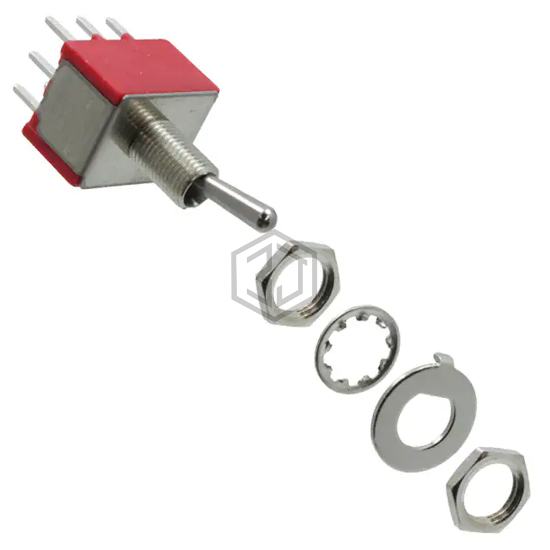 1003P1T1B1M2QEH - E-Switch - Toggle Switches