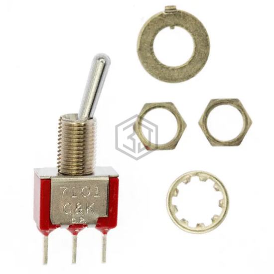 7101SYCQE - C&K - Toggle Switches