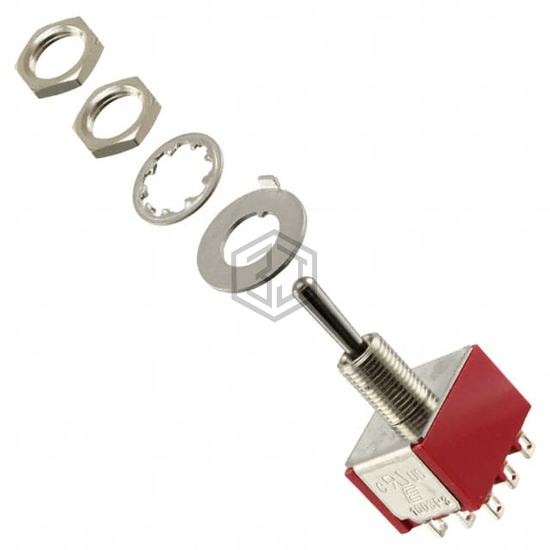 1003P1T1B1M1QEH - E-Switch - Toggle Switches