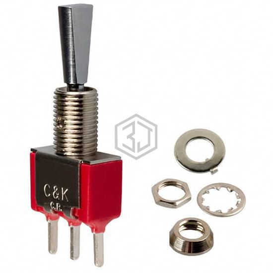 7101P3YCQE - C&K - Toggle Switches
