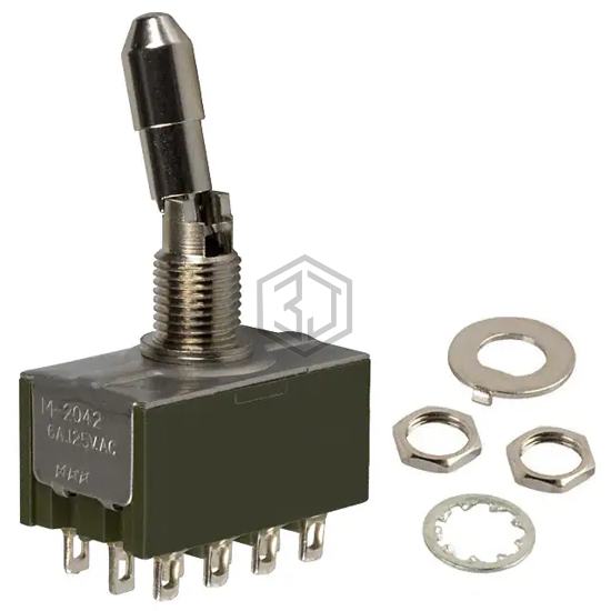 M2042LL1W01 - NKK Switches - Toggle Switches
