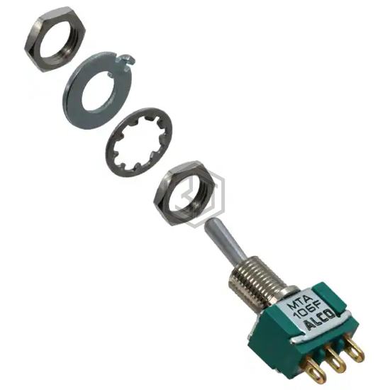 MTA106F - TE Connectivity ALCOSWITCH Switches - Toggle Switches