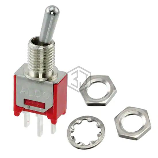 TMS1T3B1M1QE - TE Connectivity ALCOSWITCH Switches - Toggle Switches