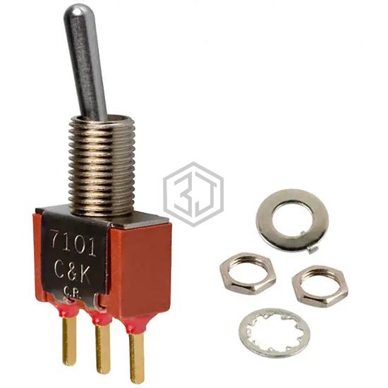 7101SYCBE - C&K - Toggle Switches