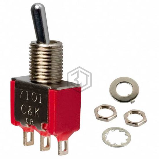 7101MDZQE - C&K - Toggle Switches