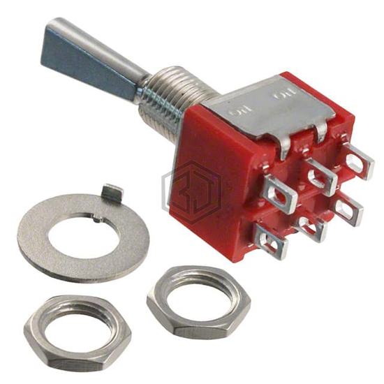 1-1825138-5 - TE Connectivity ALCOSWITCH Switches - Toggle Switches