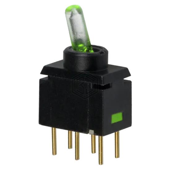 G12JPF - NKK Switches - Toggle Switches