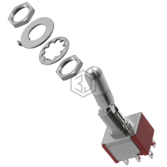 1825138-3 - TE Connectivity ALCOSWITCH Switches - Toggle Switches