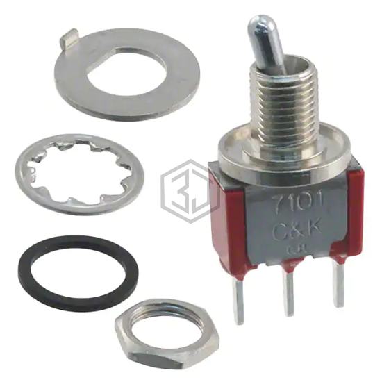 7101MCWCQE - C&K - Toggle Switches