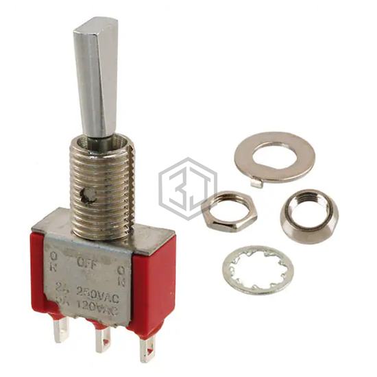 7107P3YZQE - C&K - Toggle Switches