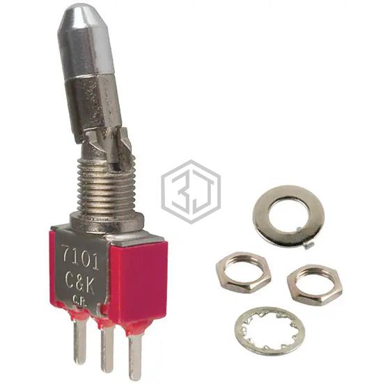 7101K2CQE - C&K - Toggle Switches