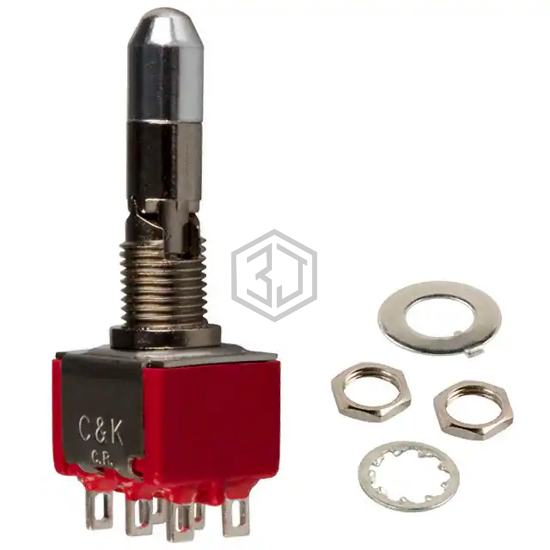 7201K2ZGE - C&K - Toggle Switches