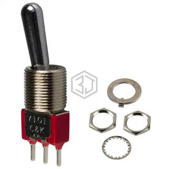 7101TCBE - C&K - Toggle Switches