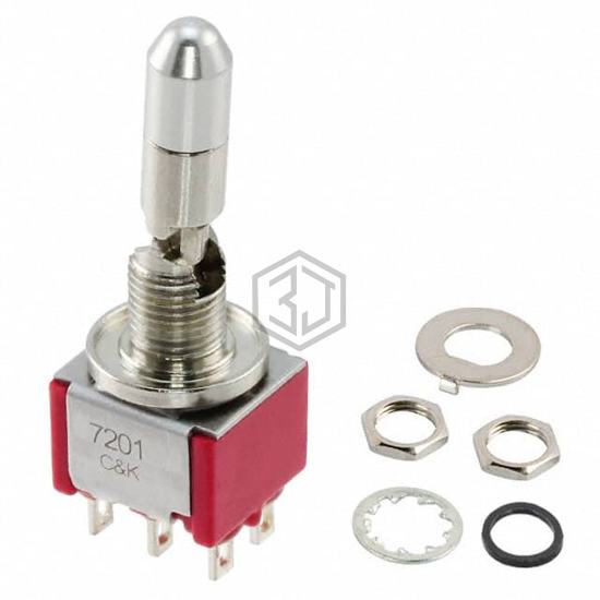 7201K2CWZQE - C&K - Toggle Switches
