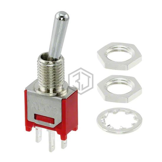 TMS1T1B1M1QE - TE Connectivity ALCOSWITCH Switches - Toggle Switches