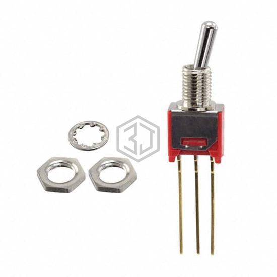 TMS1T3B1M5RE - TE Connectivity ALCOSWITCH Switches - Toggle Switches