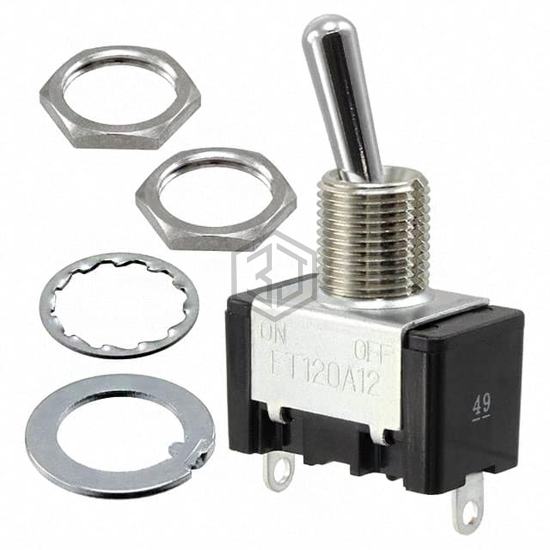 ET120D12-Z - Nidec Copal Electronics - Toggle Switches