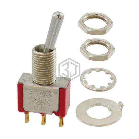 7108SYZBE - C&K - Toggle Switches