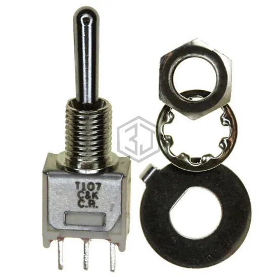 T107SHCQE - C&K - Toggle Switches