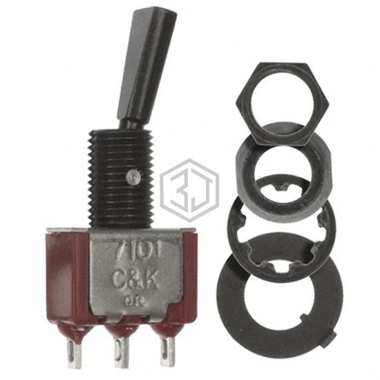 7101P3YZQE22 - C&K - Toggle Switches