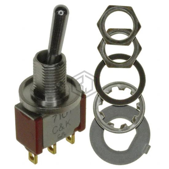 7101SPCWZGE - C&K - Toggle Switches