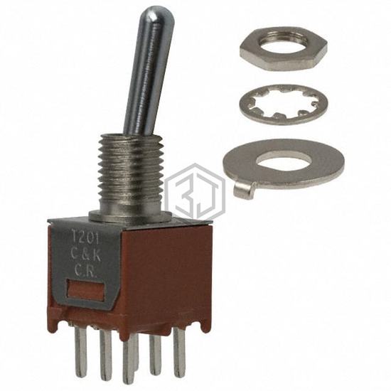 T201SHCQE - C&K - Toggle Switches