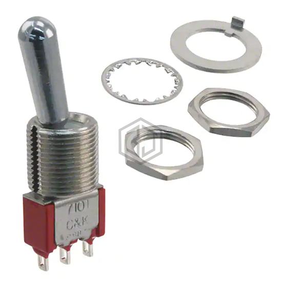 7101TCWZQE - C&K - Toggle Switches
