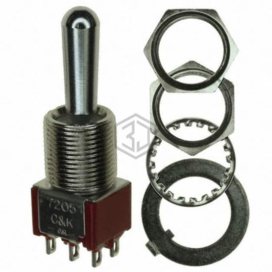 7205TZQE - C&K - Toggle Switches