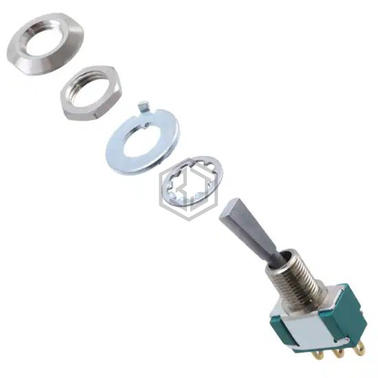 MTF106D - TE Connectivity ALCOSWITCH Switches - Toggle Switches