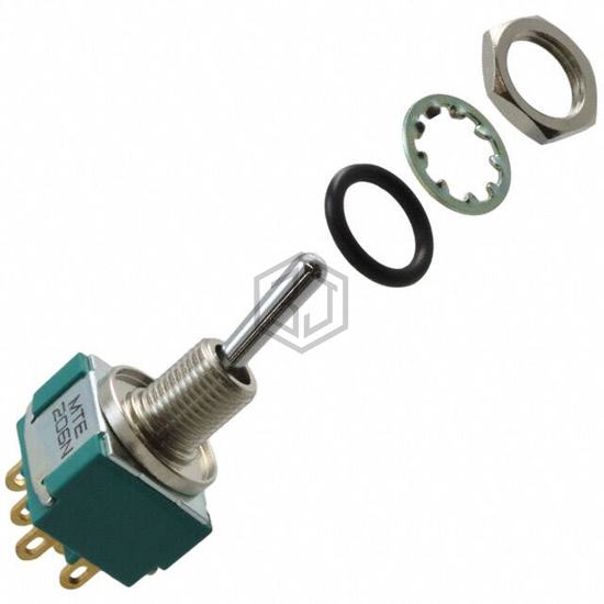 MTE206N - TE Connectivity ALCOSWITCH Switches - Toggle Switches