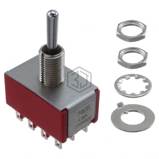 7405SYZQE - C&K - Toggle Switches