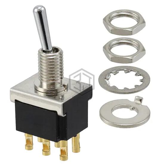 4-6437630-2 - TE Connectivity ALCOSWITCH Switches - Toggle Switches