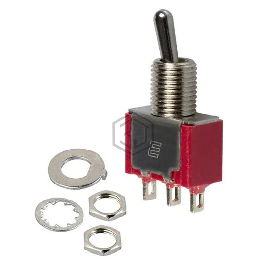 100SP1T2B3M1QEH - E-Switch - Toggle Switches