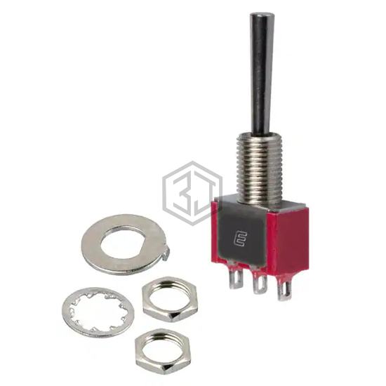 100SP3T4B1M1QEH - E-Switch - Toggle Switches