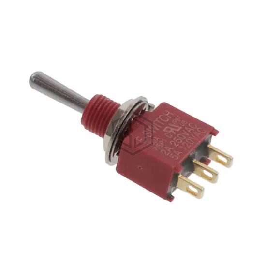 100AWSP1T1B1M1QEH - E-Switch - Toggle Switches