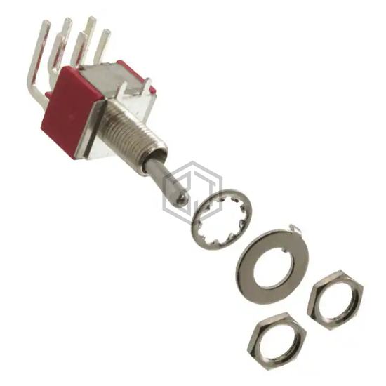 100DP1T1B1M6QEH - E-Switch - Toggle Switches