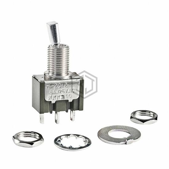 M2012E2S1W01 - NKK Switches - Toggle Switches