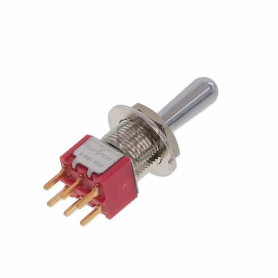 100DP4T8B13M2REH - E-Switch - Toggle Switches