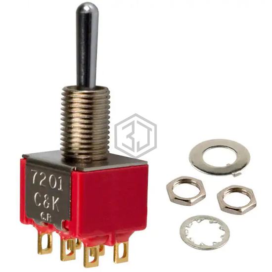 7201SYZBE - C&K - Toggle Switches