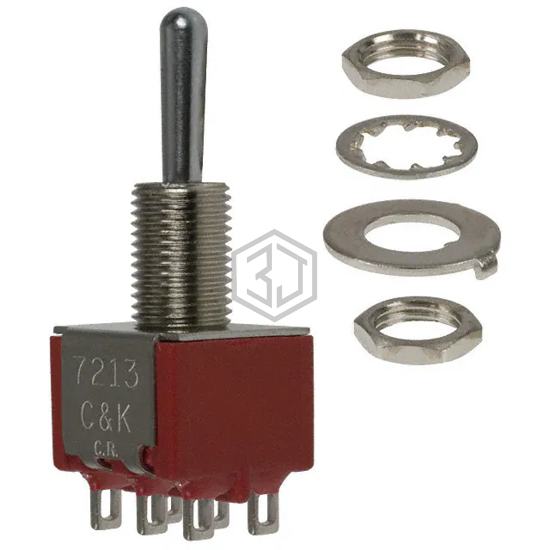 7213SYZQE - C&K - Toggle Switches