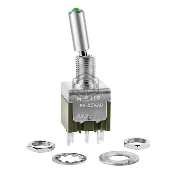M2112LFW01 - NKK Switches - Toggle Switches